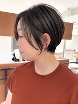 ジル ブラン 福岡(JIL BLAN) ボブ/ショートカット/レイヤーカット/白髪ぼかし/ハイライト