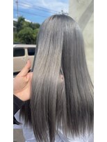 アレッタヘアーサロン(ALETTA HAIR SALON) 明るめグレーカラー