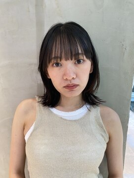 ビュートリアム 南青山(BEAUTRIUM) 秋おすすめ重めワイドバング/顔周りレイヤー