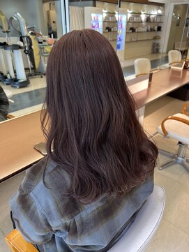 ヴァンカウンシル 札幌本店(VAN COUNCIL) 【安斉茜】レッドブラウン/ダブルカラー/ミルボン/オージュア