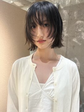 ルノ(RUNO) ショート・ボブレイヤー/レイヤーカット/顔周りレイヤー/20代