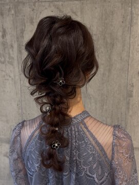 ふわふわ編み下ろし