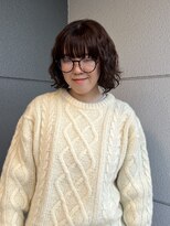 ヘアーアイストゥーレ(HAIR ICI TRE)&nbsp;ボブパーマ　癖毛風パーマ　ドライパーマ