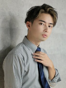 コンフィデンス メンズヘアー(confidence MEN'S HAIR) お洒落ビジネスマン！フェイスフレーミング SUIT メンズスタイル