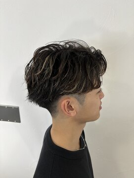 ロアヘアーコーディネート 京都駅前店(LoRE hair coordinate) 無造作ニュアンス×フェードマッシュ