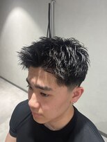 スウェル 柏店(Swell)&nbsp;刈り上げセンターパート/波巻きツイストスパイラル/柏