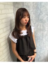 ジーナ 吉塚(Zina)&nbsp;ベーシックレイヤー/顔まわり/小顔カット/韓国風/前髪/ウルフ