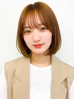 カーサ バイ ハミュウ たまプラーザ(CASA by Humium) 大人可愛いナチュラルショートボブ/似合わせ/春カラーで艶めく