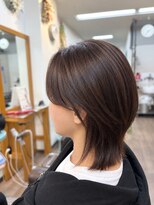 アジュガヘア(ajuga hair)&nbsp;レイヤーカット　ダークベージュブラウン