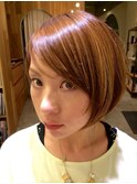 大人ショートボブ