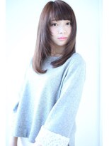 カットルームカラー 放出店&nbsp;ツヤさらミディアム×シルクアッシュ