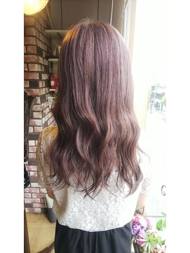 エクラート イーリス 高田馬場店(ECLART IriS) ≪高田馬場美容室≫ブリーチオンカラーでピンクアッシュ☆