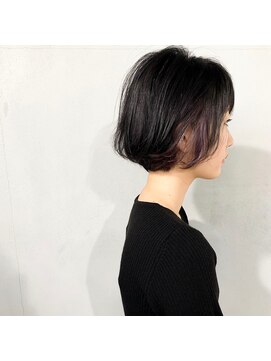 タグ(#tag) #インナー際立つゆるボブ