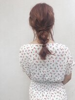 フロート 小阪店(float)&nbsp;プラチナオレンジ＿くせ毛風,ヘアアレンジ,クラシカル