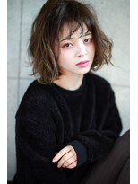 ラフィス ヘアー ピア― 高知店(La fith hair peer)&nbsp;【La fith】 ウェーブミディアムスタイル