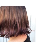 ヘアーサロン フーガ せんげん台店(HAIR SALON fuuga)&nbsp;裾カラー×ボブ