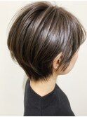 グレージュ_くびれショート
