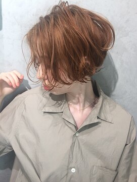 クレアール 恵比寿店(CREAR) 【CREAR 恵比寿/代官山】外ハネボブアッシュブラウンネオウルフ