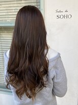 サロン ド ソーホー 蕨(Salon de SOHO) 【ココアベージュ×グラデーション】カワイイブラウングラデ