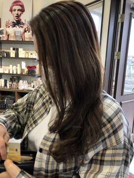 コレットヘア(Colette hair) 酸性パーマ×ストレート×ハイライト