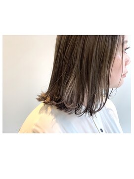 コキュウ(co-kyu) インナーカラー切りっぱなし