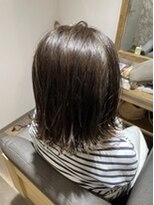 シー 浜松大平台店(She)&nbsp;白髪ぼかしハイライト　明るい白髪染め　30代、40代、50代