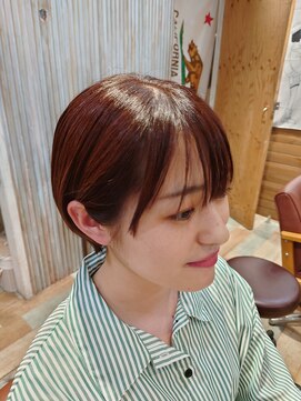 ギャレット 新宿店(Garret) ショートカット/丸みショート/ブラウン/20代30代40代50代60代