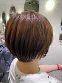 髪質改善/切りっぱなしボブ/美髪/30代40代/［人形町］