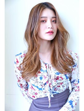 ハピネス クローバー 学園前店(Happiness CLOVER) 大人可愛い　韓国風くびれヘア　透明感カラー　小顔カット