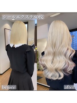 アンククロス 青山店(ANKH CROSS) 《韓国ヘア》抜きっぱなしブロンド（天水悠斗）