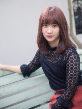 モニカ 横須賀中央店(Monica) 大人可愛い/ショコラアッシュ/ヘルシースタイル/ふんわりカール