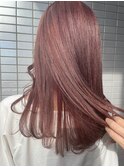 【Feria 渋谷】 ダブルカラー×バイオレットピンク "Tsuyuki"