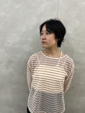 エンドリンク(endlink) センターパートウルフパーマ