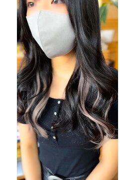 ヘアーメイク ダンス(hair make DANCE) ハロウィンにもオススメ♪プルエクステでイヤリングカラー！