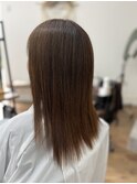 艶髪セミロング