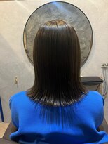 互感 小松店&nbsp;外ハネボブ × グレージュカラー