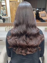 アミー 駒澤(Ammy komazawa)&nbsp;ロング強めコテ巻き風パーマ デジタルパーマ/韓国風パーマ 纐纈