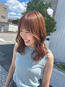 シュプリーム(supreme) ブリーチなしWカラー× ベージュ