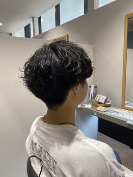 ヘアメイクアバンセ(HAIR MAKE AVANCE) マッシュ×波巻きパーマ