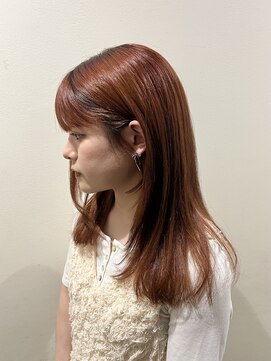 インフィニティー infinity HAIR SPACE BLOOM オレンジブラウン