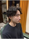 クリクリパーマ