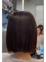 ヴァイス 新宿店(VAICE)&nbsp;切りっぱなしボブ/オシャレショートボブ［新宿/ボブレイヤー］