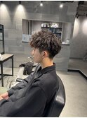 強めツイストスパイラルパーマ