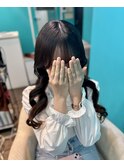 くびれ巻き　ウェーブミックス