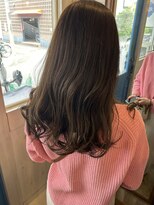ヘアーズルーム 近鉄八尾(hair's RooM)&nbsp;ミディアムナチュラルブラウン