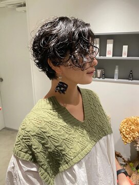 エイゾー 銀座(EIZO) ショートパーマ/くるくるパーマ/前髪なしパーマ