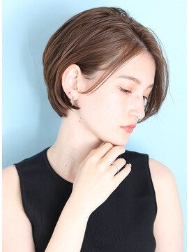 インセプション 銀座(INCEPTION) ショート・ボブ/面長/前髪なし/絶壁解消/30代/40代/50代/くびれ