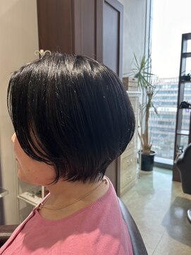 シャンプーボーイ セントラル 博多(SHAMPOO BOY central) ショート/ショートボブ/切りっぱなし/博多