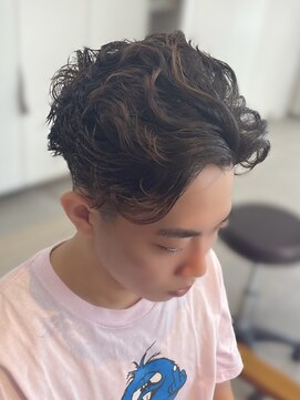 ザコーストバイネオリーブ 辻堂店(The coast by neolive) ラルフカールメンズパーマ刈り上げラフカール