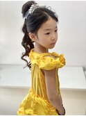 ピアノの発表会ヘア